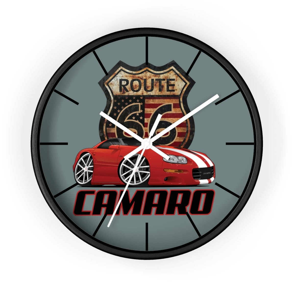 4th Generation Camaro Route 66 Wall clock