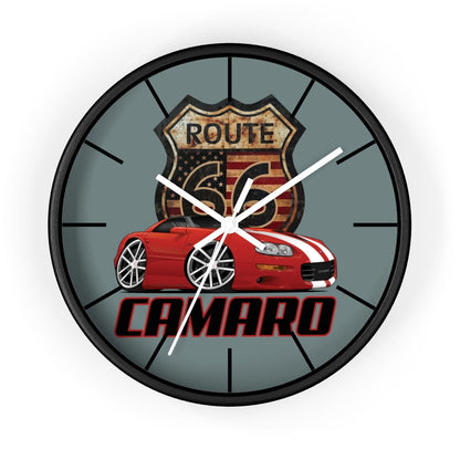4th Generation Camaro Route 66 Wall clock
