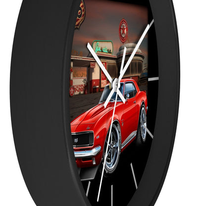 1967 Camaro SS Texaco Wall clock