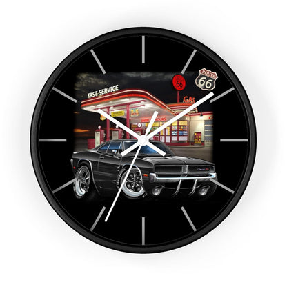 1969 Charger Vintage Gas Wall clock
