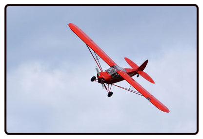 Red Piper Cub Desk Mat