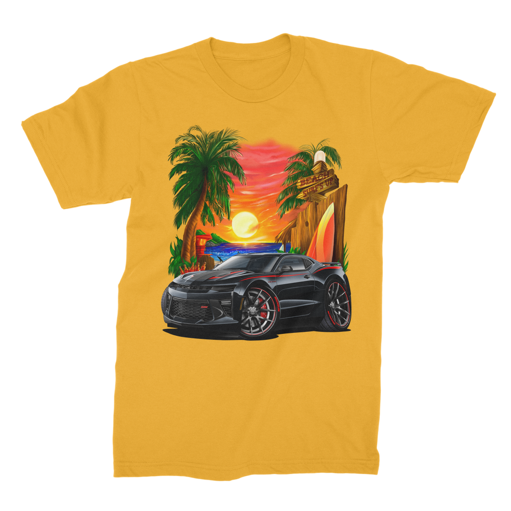 Surfs Up 2017 Camaro SS Car Art Premium Jersey Men's T-Shirt