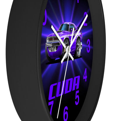 1970 Plymouth Cuda Wall clock