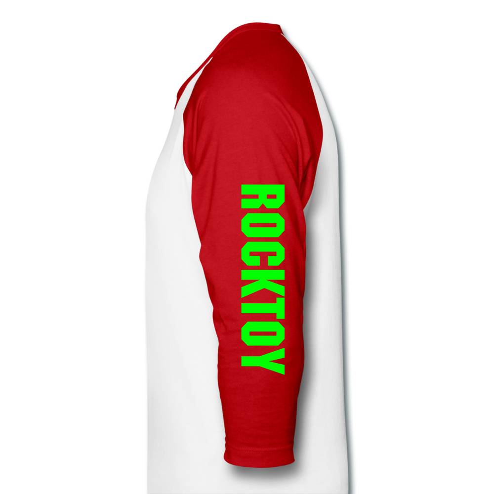 Baseball T-Shirt - white/red