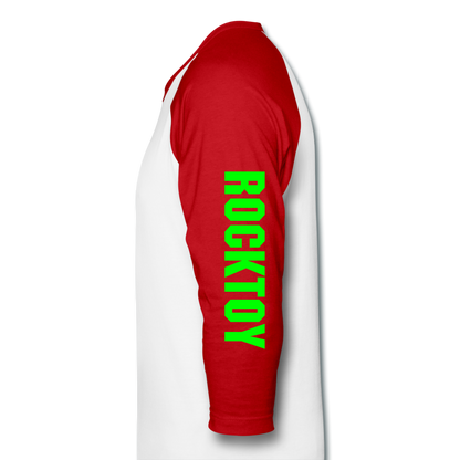 Baseball T-Shirt - white/red