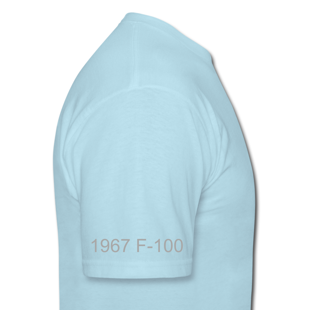 1967 Ford F-100 Men's T-Shirt - powder blue