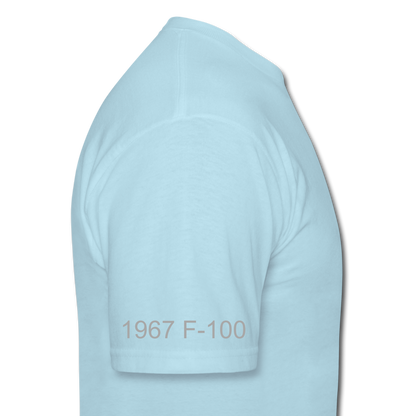1967 Ford F-100 Men's T-Shirt - powder blue