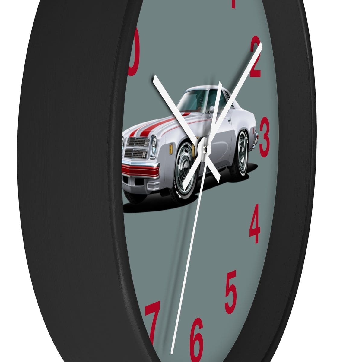 1975 Chevelle Laguna S3 Muscle Car Art Wall clock