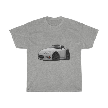 Grey Car Art Unisex Heavy Cotton Tee