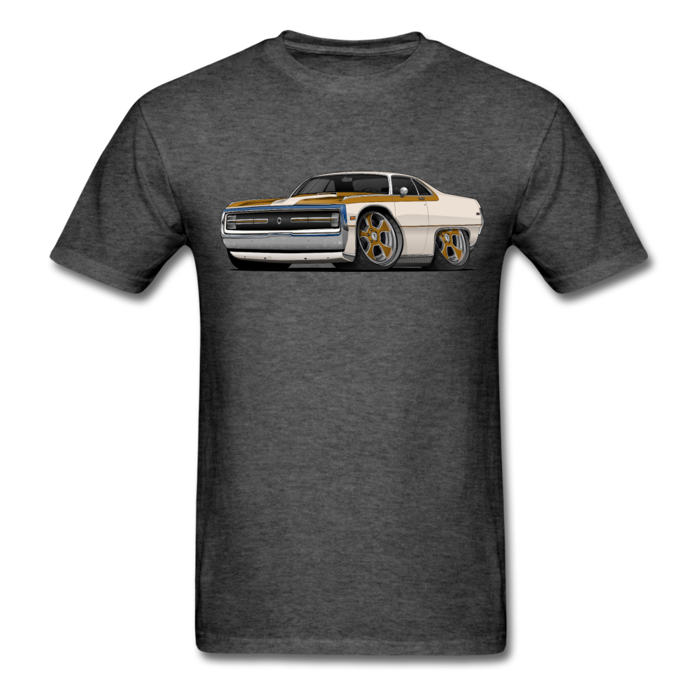 1970 Chrysler 300 Hurst Car Art Men's T-Shirt - heather black