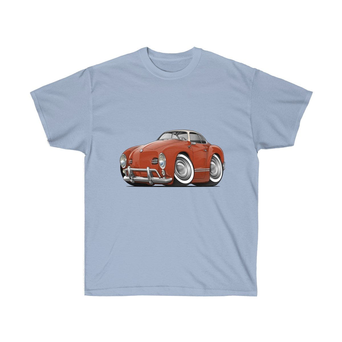 Volkswagen Cartoon Car Art Unisex Ultra Cotton Tee