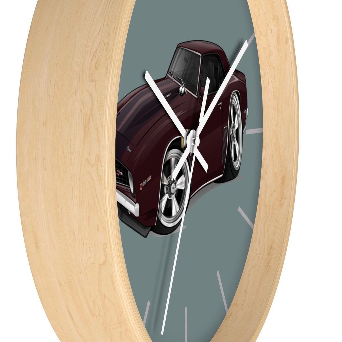 1969 Camaro Z28 Muscle Car Art Wall clock