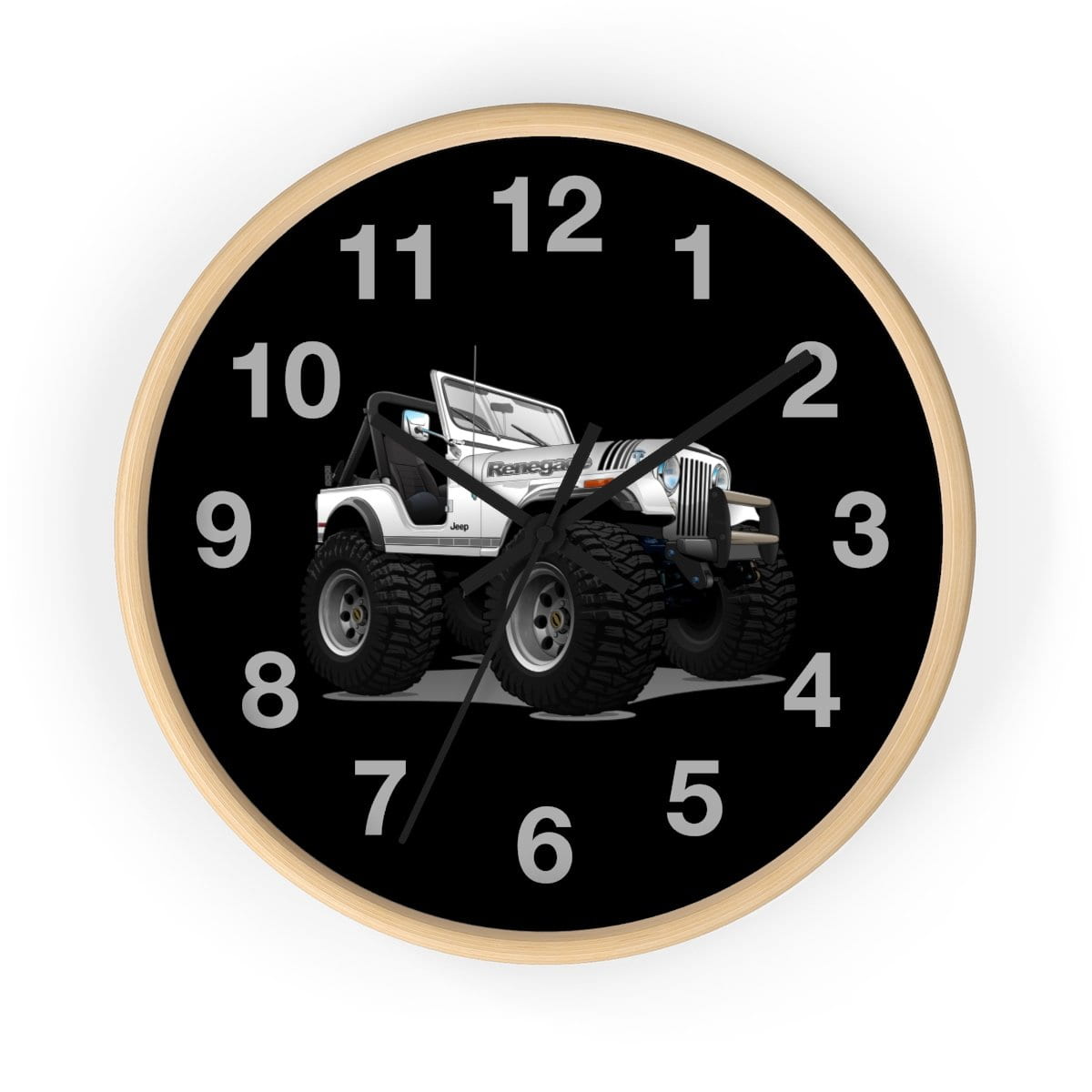1980 Jeep Renegade CJ5 4x4 Wall clock