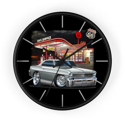 1966 Nova Vintage Gas Wall clock
