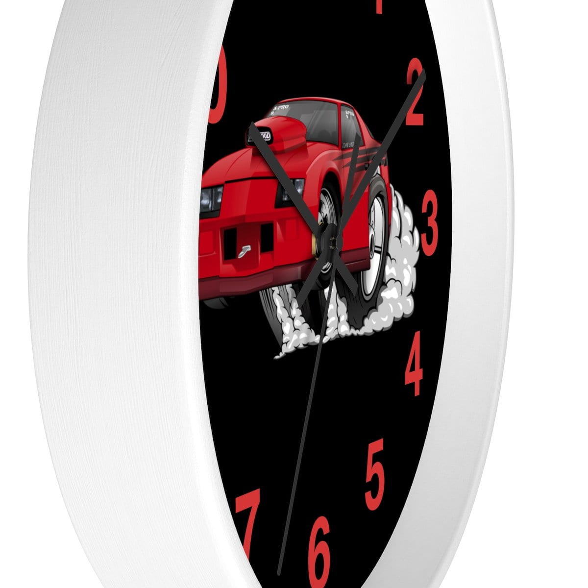3rd Generation Camaro Drag Car Wall clock