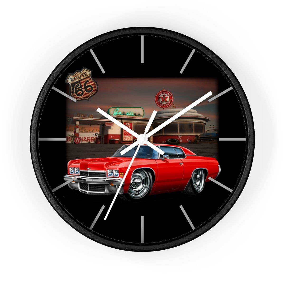 1972 Impala Texaco Wall clock