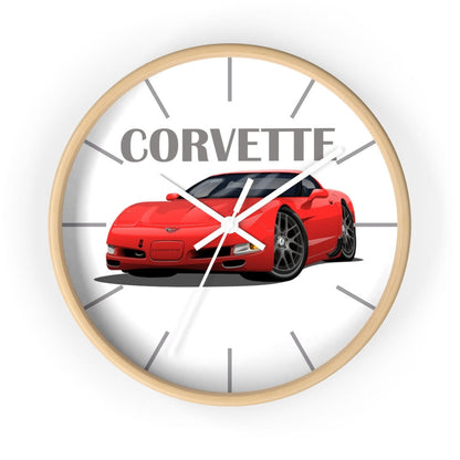 1997 Corvette Wall Art Wall clock