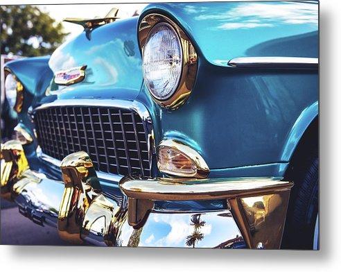 50's Blue - Metal Print