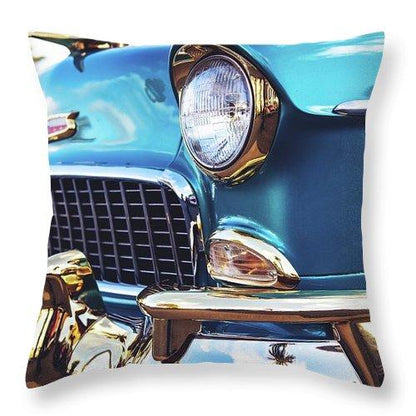 50's Blue - Throw Pillow