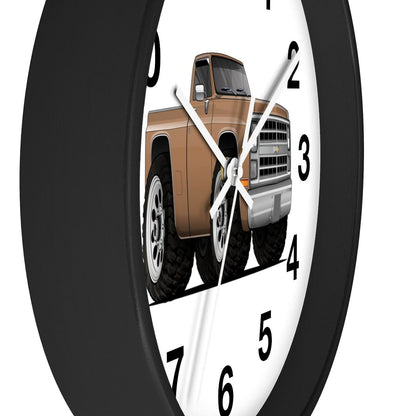 1986 4X4 Truck Car Art Wall clock