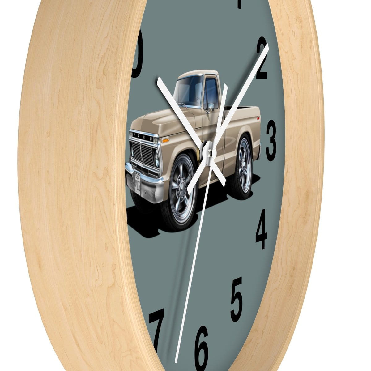 1974 F100 Pickup Truck Car Art Wall clock