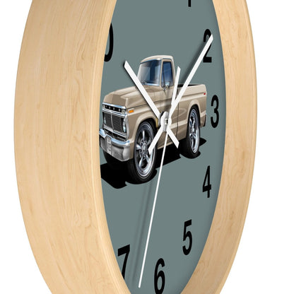 1974 F100 Pickup Truck Car Art Wall clock