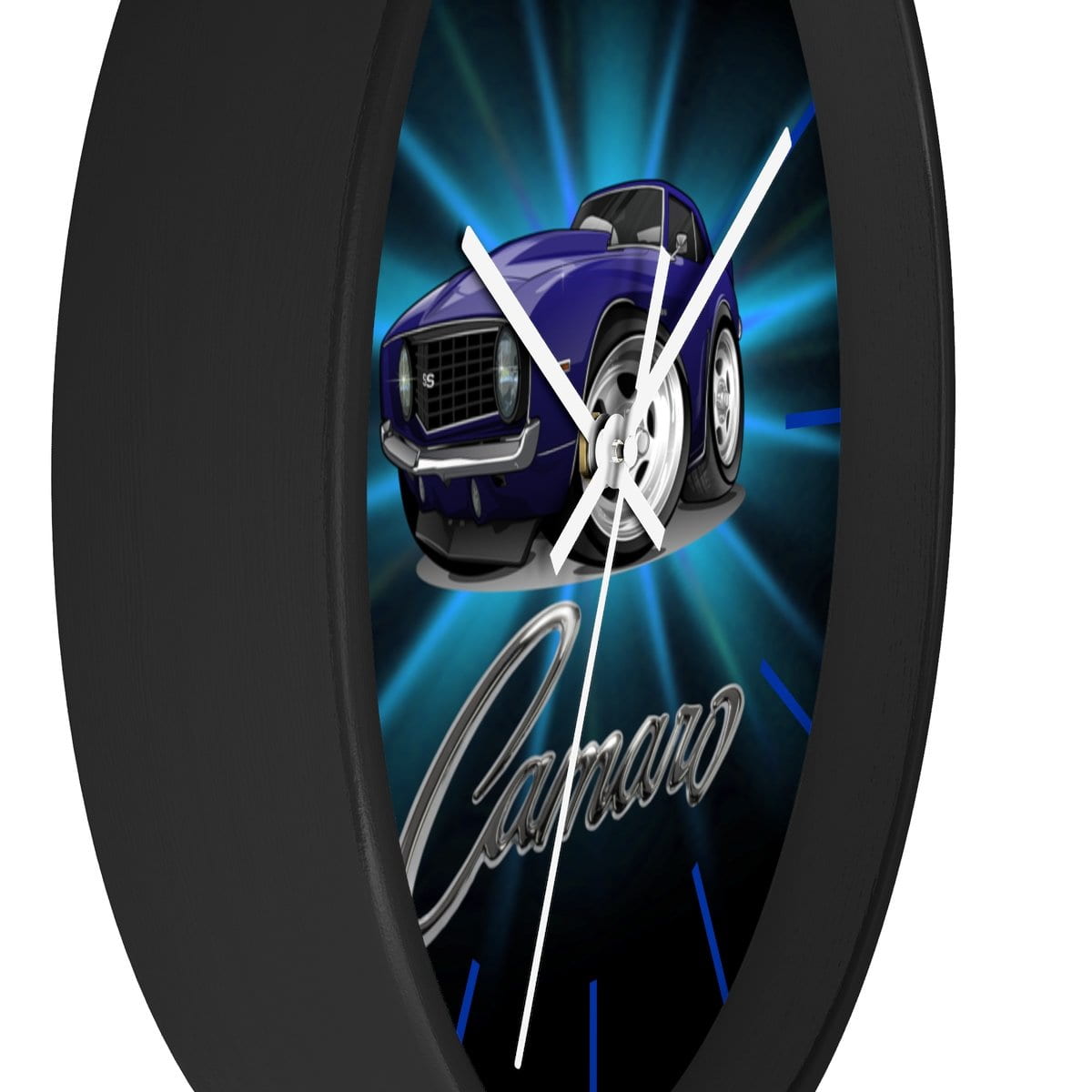 1st Generation Camaro Purple Wall clock
