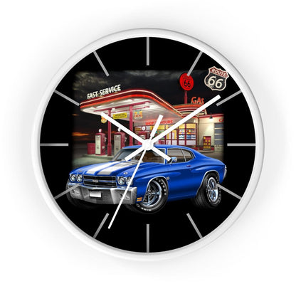 1970 Chevelle Vintage Gas Wall clock