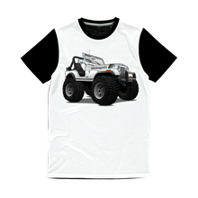 1980 Jeep CJ5 Renegade 4x4 Classic Sublimation Panel T-Shirt