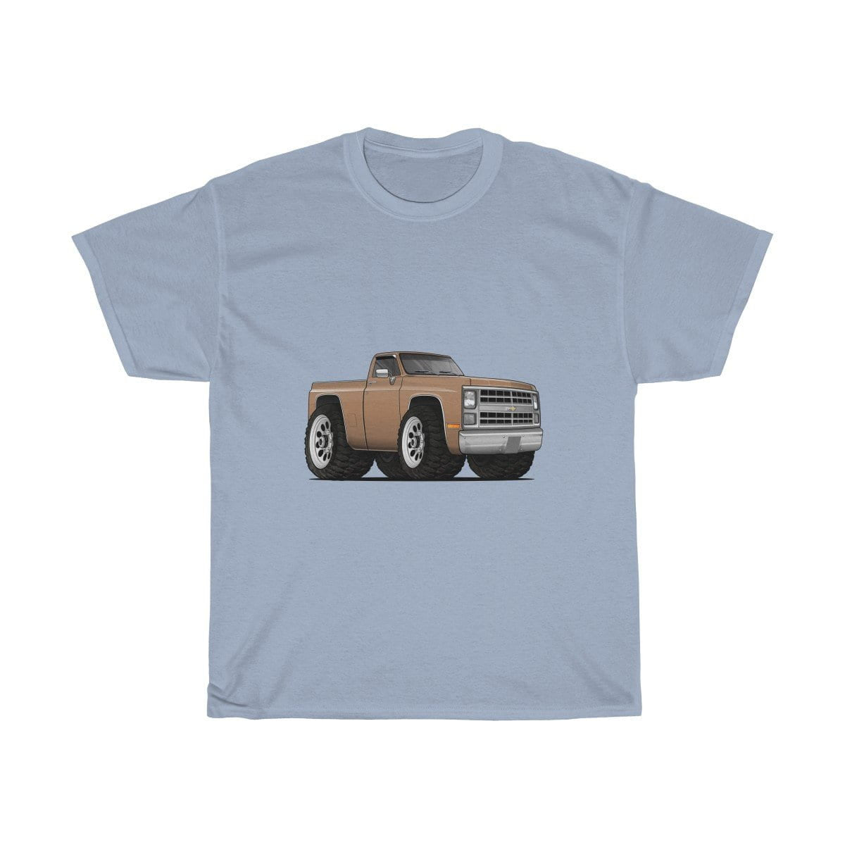 1986 4X4 Truck Car Art Unisex Heavy Cotton Tee