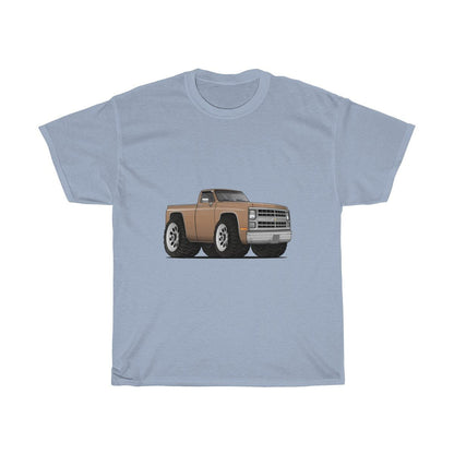 1986 4X4 Truck Car Art Unisex Heavy Cotton Tee