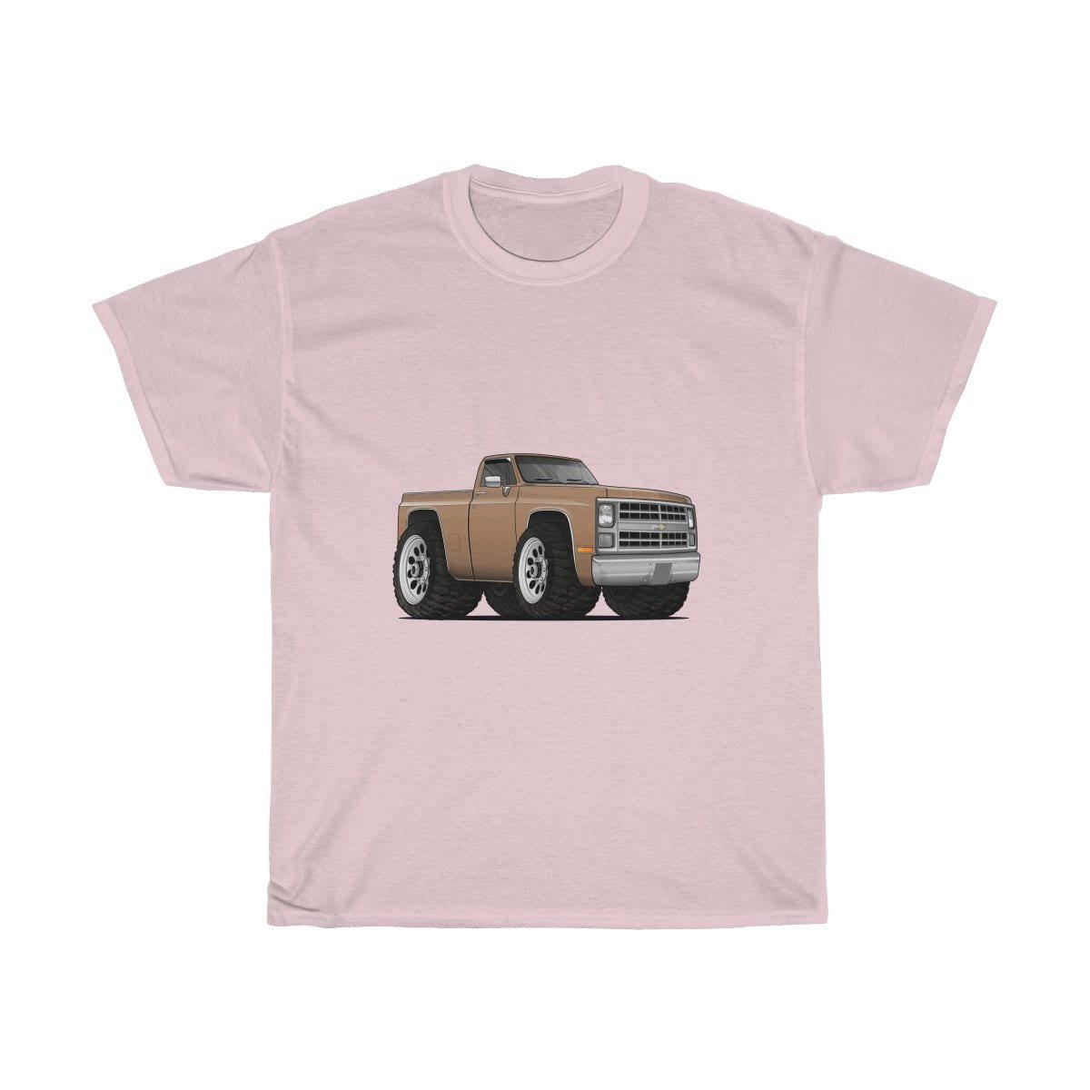 1986 4X4 Truck Car Art Unisex Heavy Cotton Tee