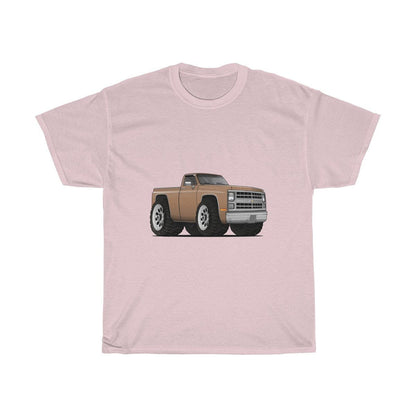 1986 4X4 Truck Car Art Unisex Heavy Cotton Tee