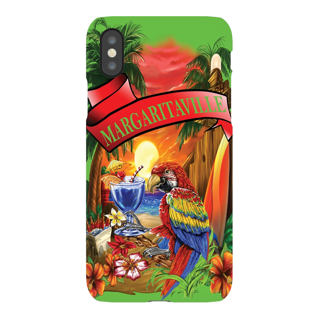 Lime Green Margaritaville IPhone Cases