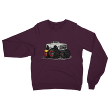 1972 GMC 4x4 Pickup Monster Truck with Rocks Car Art Classic Adult Sweatshirt