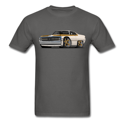 1970 Chrysler 300 Hurst Car Art Men's T-Shirt - charcoal