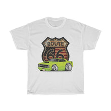 1969 Dart Car Art Route 66 Unisex Heavy Cotton Tee