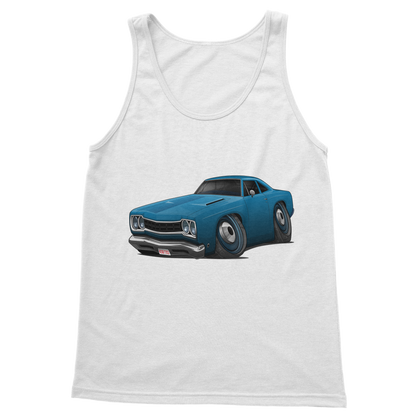 1968 Plymouth Roadrunner Car Art Classic Women's Tank Top