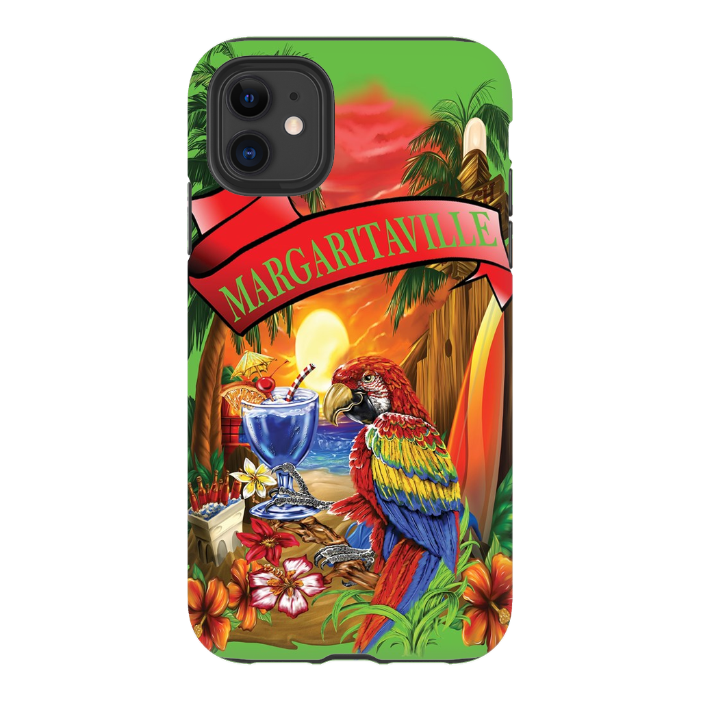 Lime Green Margaritaville IPhone Cases