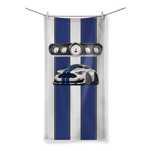 Mustang Hood Stripes Muscle Car Art Sublimation All Over Towel