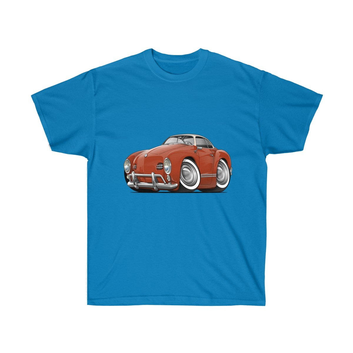 Volkswagen Cartoon Car Art Unisex Ultra Cotton Tee