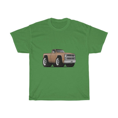 1986 4X4 Truck Car Art Unisex Heavy Cotton Tee