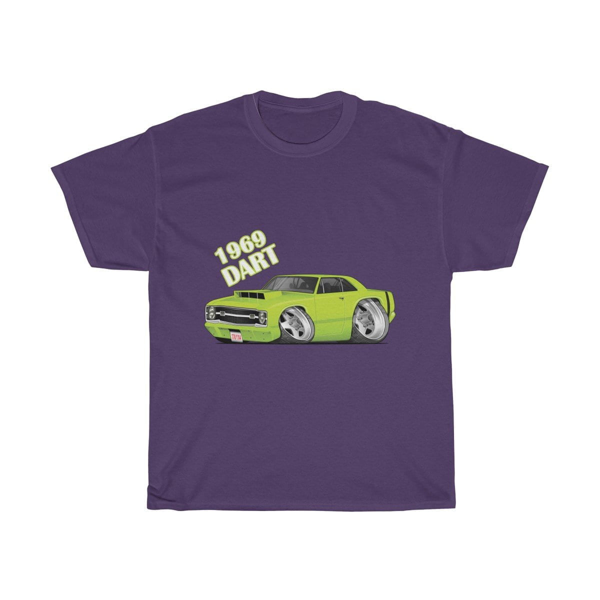 1969 Dart Car Art Unisex Heavy Cotton Tee