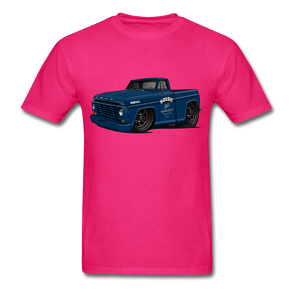 1967 Ford F-100 Men's T-Shirt - fuchsia