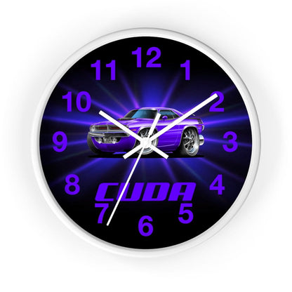 1970 Plymouth Cuda Wall clock