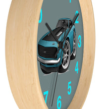 1st Generation Teal Camaro Wall clock