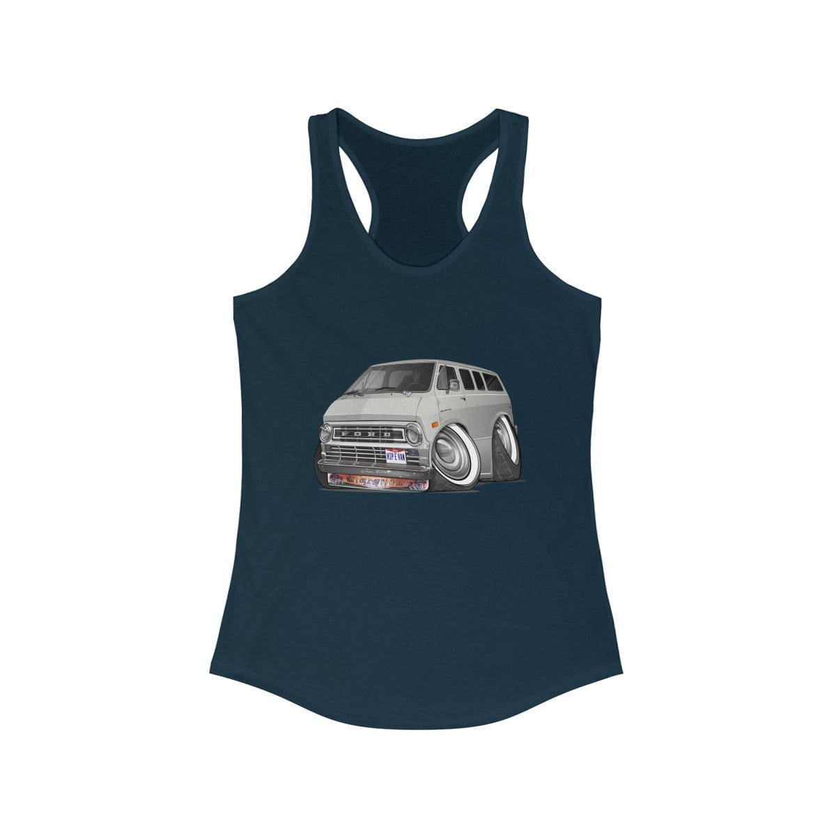 Econoline Hip E Van Women's Ideal Racerback Tank