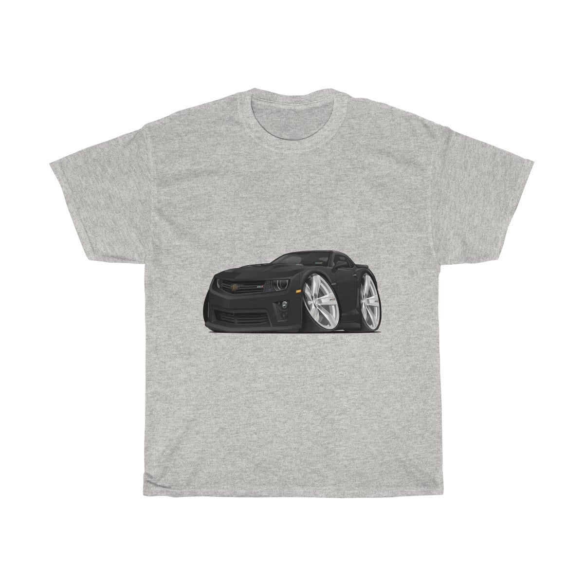 2013 Camaro Car Art Unisex Heavy Cotton Tee