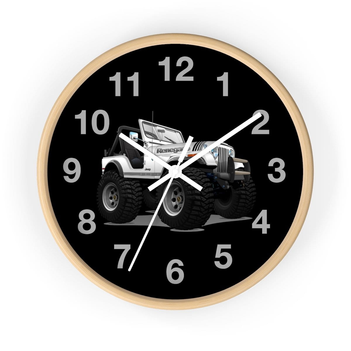 1980 Jeep Renegade CJ5 4x4 Wall clock