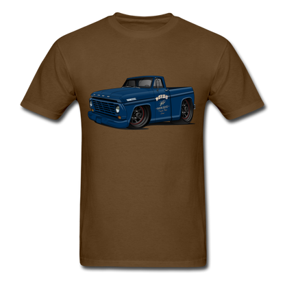 1967 Ford F-100 Men's T-Shirt - brown